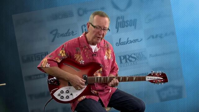 Vintage 12 string guitar - 2002 Rickenbacker Guitar 360 Fireglo Deluxe Hard Case 515-864-6136 смотреть онлайн