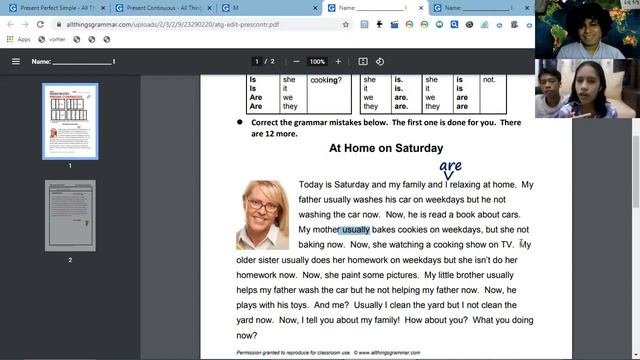 New intermediate class (16) "Present Continuous Tense" смотреть онлайн