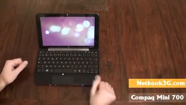 Compaq Mini 700, prise en main смотреть онлайн