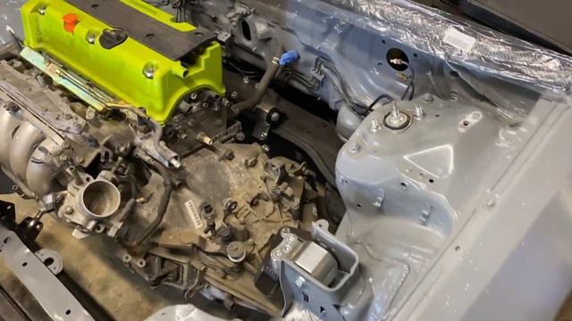 HONDA CRX Si 89 - K SERIES SHIFTER INSTALL смотреть онлайн