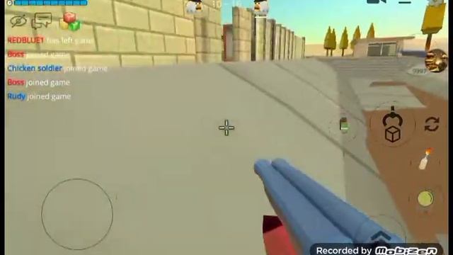 Играю в Чикен Ган на планшете смотреть онлайн