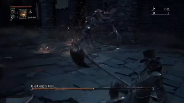 Killing the Blood-starved Beast the Easy way in Bloodborne смотреть онлайн