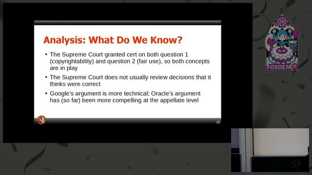 Oracle v Google What are the implications for FOSS смотреть онлайн