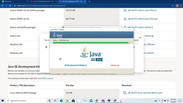 JAVA INSTALLATION смотреть онлайн