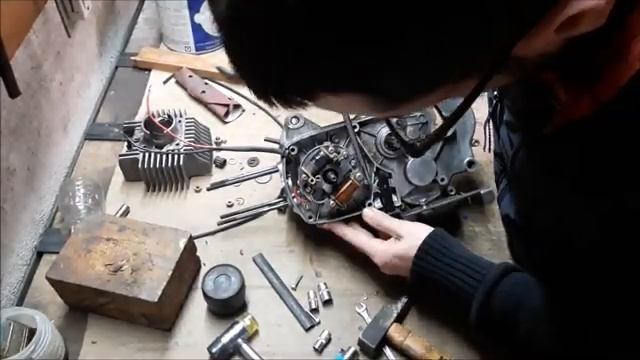 Montaje Motor Franco Morini Puch Maxi 2 смотреть онлайн