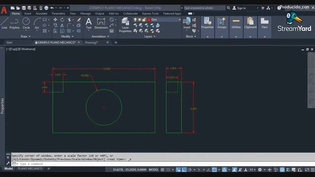 Que ES El DIBUJO Tecnico en AUTOCAD (PARTES DE UN PLANO MECANICO) смотреть онлайн