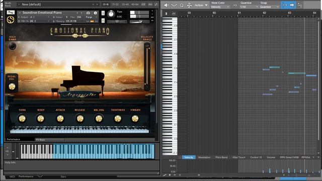 Alicias Keys VS Emotional piano (kontakt library) смотреть онлайн