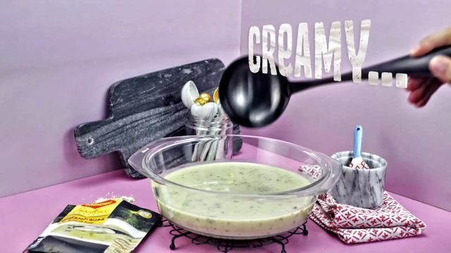 MAGGI Recipes: Herbs And Cheese Melt Soup