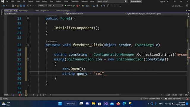 C# SQL SERVER | How to Connect Sql Server with C# in Visual Studio 2022 смотреть онлайн