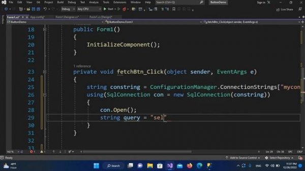 C# SQL SERVER | How to Connect Sql Server with C# in Visual Studio 2022