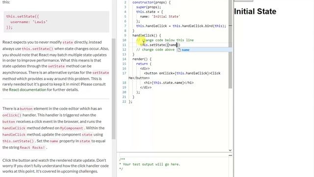 REACT: Set State with this setState (24) смотреть онлайн