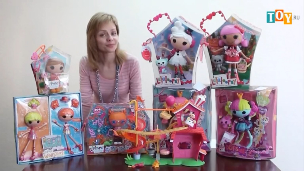 Игрушки Лалалупси Мини (Lalaloopsy Mini) Игровой набор Парк аттракционов смотреть онлайн