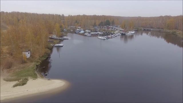 ЗАВОЛЖЬЕ ГОРОДЕЦ ЯХТКЛУБ БЕЛАЯ РЕЧКА С ВОЗДУХА, ФАРВАТЕР