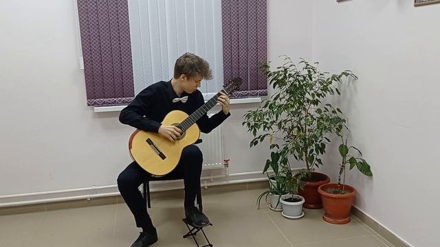 Купцов Максим, гитара, 15 лет, МУДО "Прасковейская детская школа искусств", Ставропольский кр. смотреть онлайн