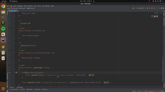 ? POO avec PHP 8.1 - Exercice - Gestion de comptes bancaires - 020 смотреть онлайн