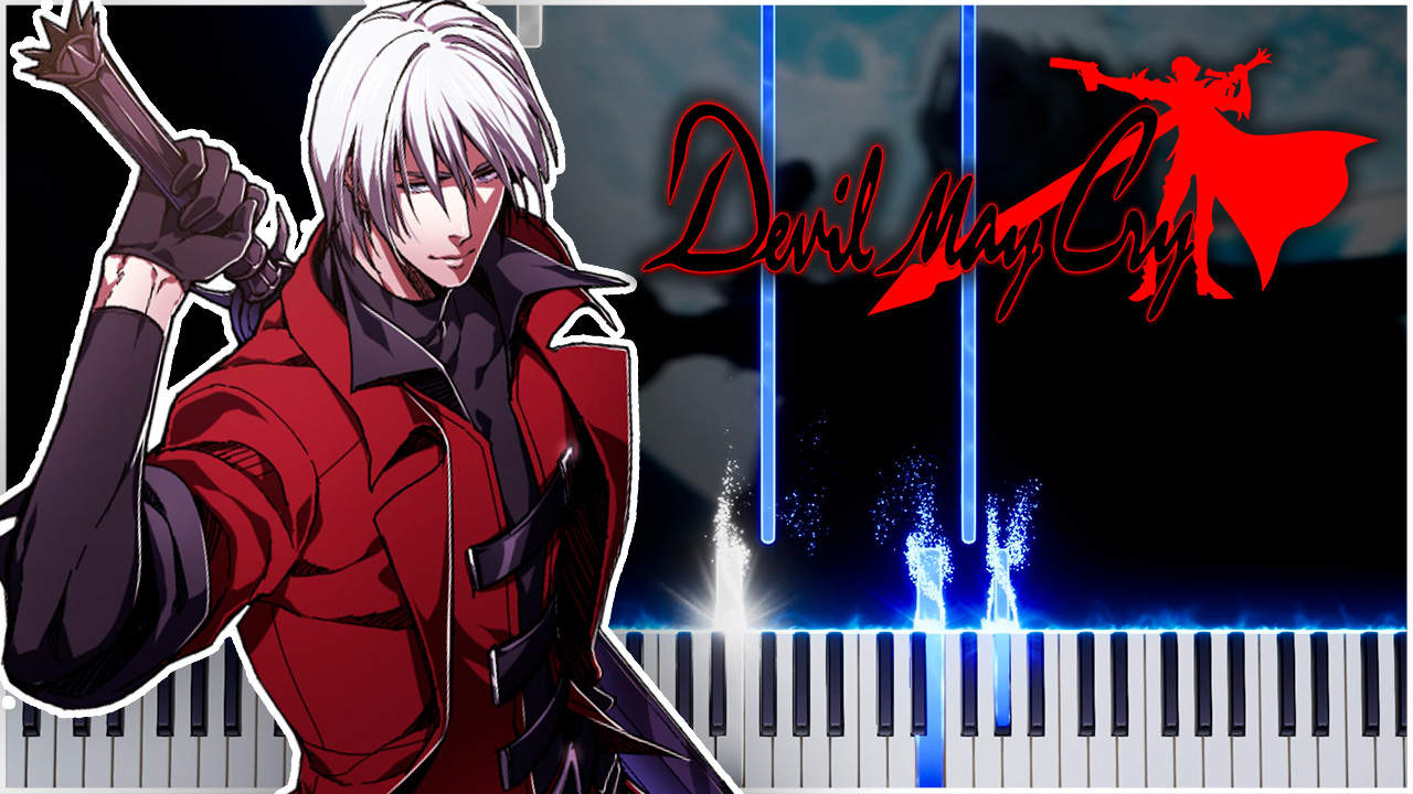 Pain (Devil May Cry) 【 КАВЕР НА ПИАНИНО 】 смотреть онлайн