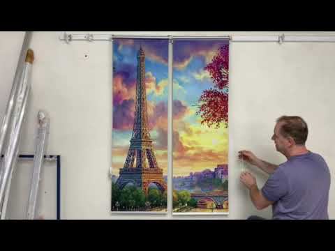 РУЛОННЫЕ ШТОРЫ С ФОТОПЕЧАТЬЮ "ПАРИЖ"