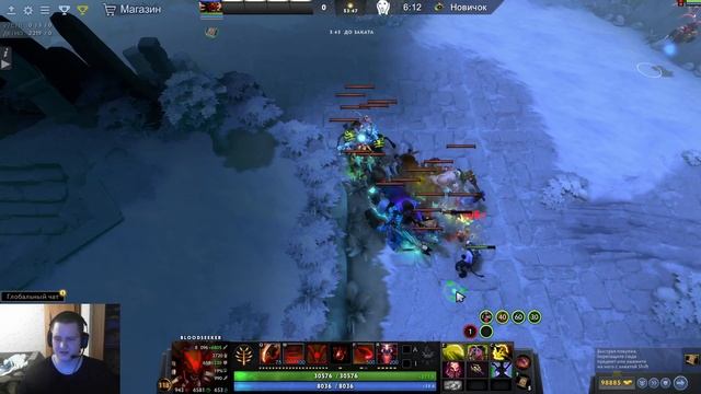 ROSHAN DEFENSE REBIRTH l BLOODSEEKER l МИЛЛИОН АЛЫХ СТАКОВ смотреть онлайн