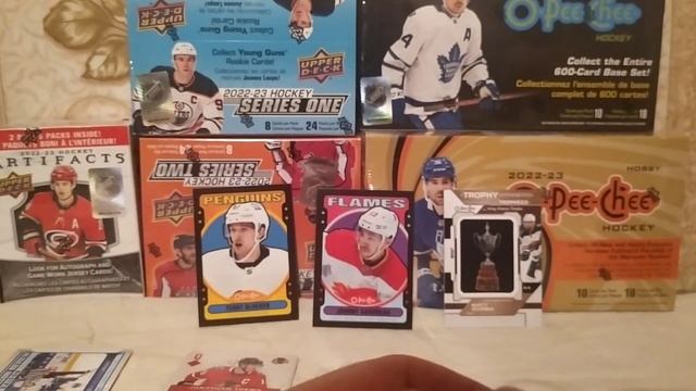 2021/22 UPPER DECK O-PEE-CHEE HOCKEY HOBBY BOX#23 BOX BREAK REVIEW? смотреть онлайн