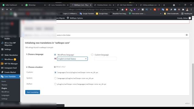 How to Change Text On WordPress website | How to use Loco Translate смотреть онлайн