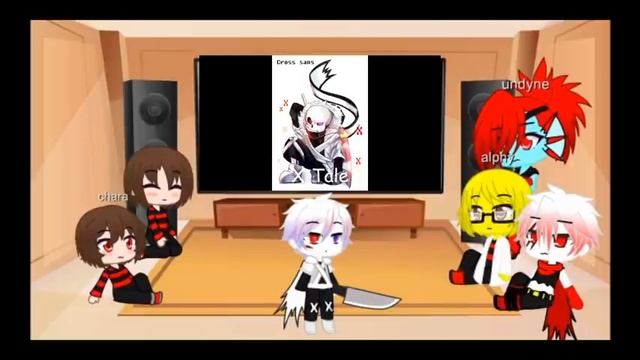 Underfell react to Sans AU Theme смотреть онлайн
