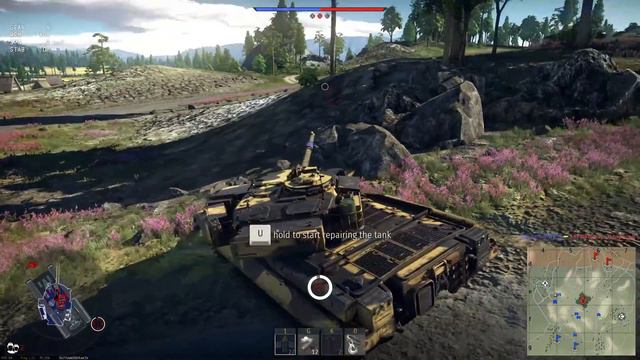 Chieftain Mk10 HESH ONLY (War Thunder RB Gameplay) смотреть онлайн