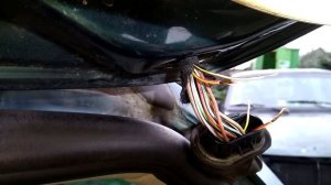 Фольксваген Шаран - Замок багажника (Volkswagen Sharan - Trunk Lock)