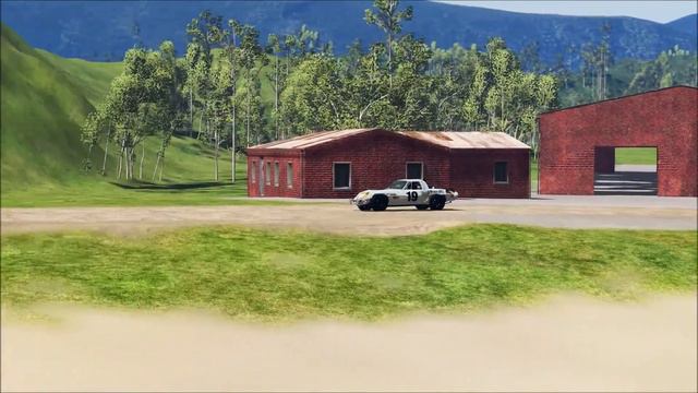 Endurodrome chase - Mazda Cosmo Marathon de la Route 1968 (BeamNG.drive) смотреть онлайн