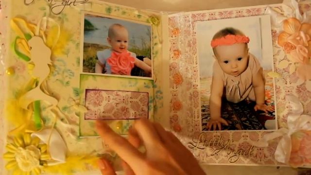 Фотоальбом для доченьки. Видео обзор. смотреть онлайн