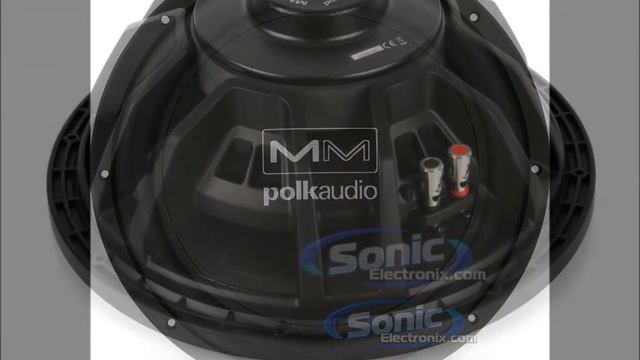 Polk Audio MM1240 12" Single 4 ohm Mobile Monitor Series Car Subwoofer смотреть онлайн