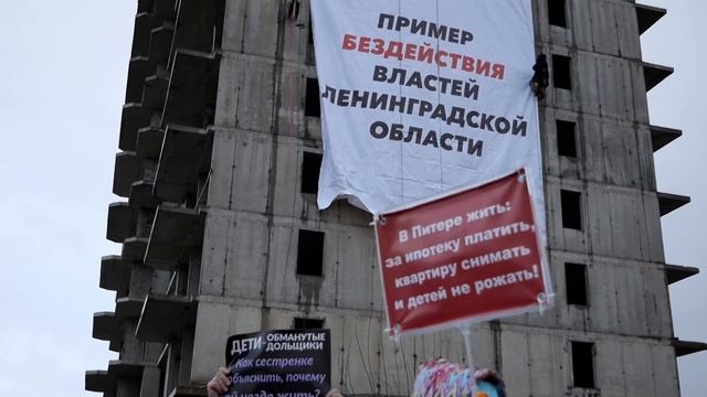 Обманутые дольщики ЖК Яркий, Норманн ЛО, Ленинградская область смотреть онлайн