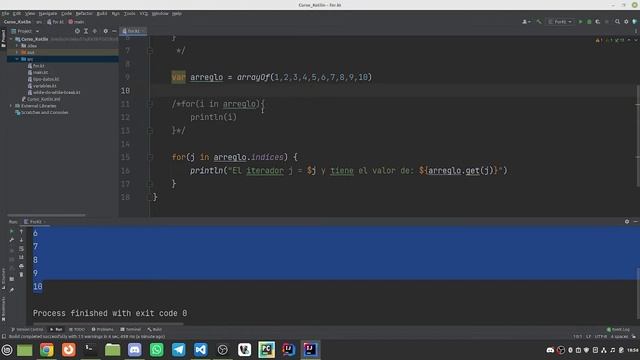 08 - Ciclo for en Kotlin смотреть онлайн