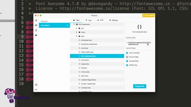 Incluye Font Awesome en WordPress con LESS [LA BATIDORA Episodio 8] смотреть онлайн