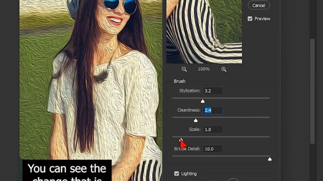 How to convert a photo to oil paint in PS / Oil Paint Image #photoshop #snehasqueeze #oilpainting смотреть онлайн