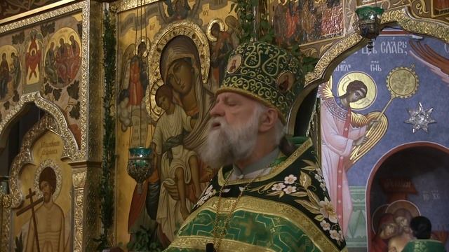 2021.06.20. Сошествие Святого Духа на Апостолов. Проповедь Протоиерея Виктора Потапова смотреть онлайн