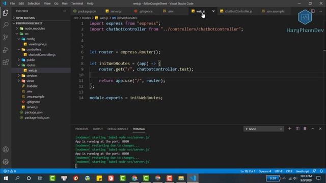 #4 Verify Facebook Webhook | Messenger Platform Crash Course For Absolute Beginners смотреть онлайн
