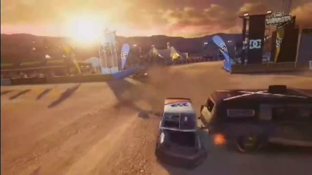 Dirt Showdown crashes смотреть онлайн