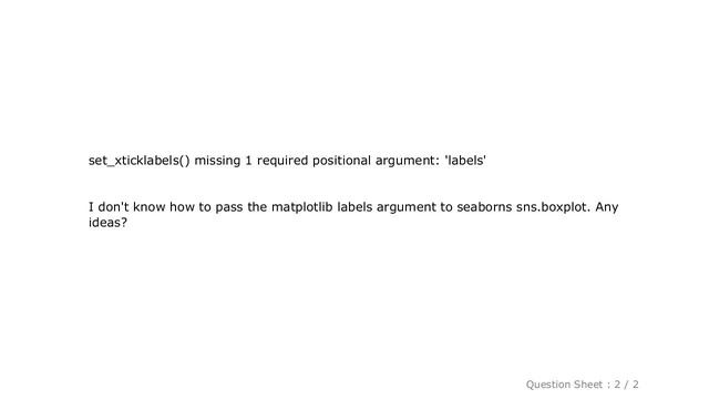 Pandas : Rotate xtick labels in seaborn boxplot? смотреть онлайн