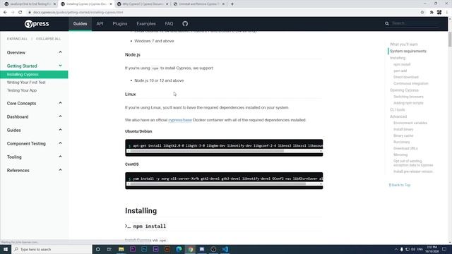 ?? Como INSTALAR CYPRESS | Como USAR Cypress | TUTORIAL de Cypress | Cypress.io смотреть онлайн