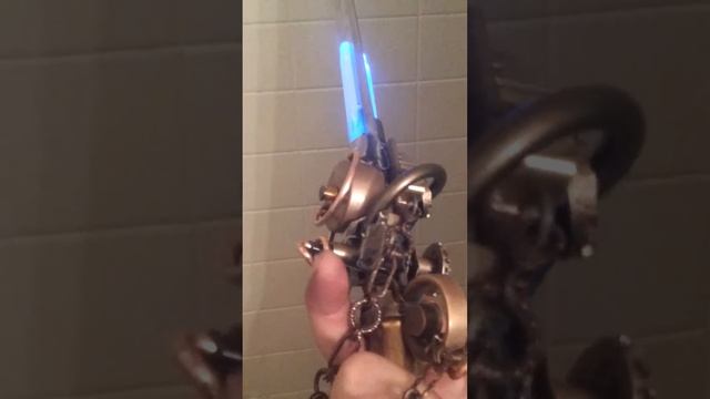 The Magna Blade steampunk sword with glowing crystals by Zach B. Nimble (2) смотреть онлайн