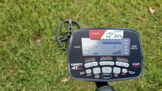 Garrett AT Max Depth Test