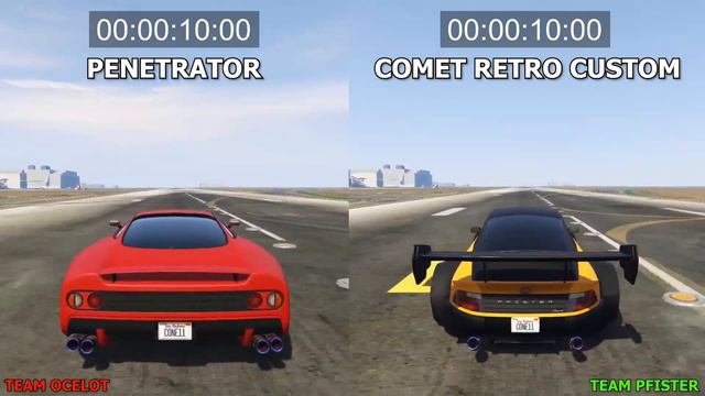 GTA 5 ONLINE - OCELOT VS PFISTER (WHICH IS FASTEST?) смотреть онлайн