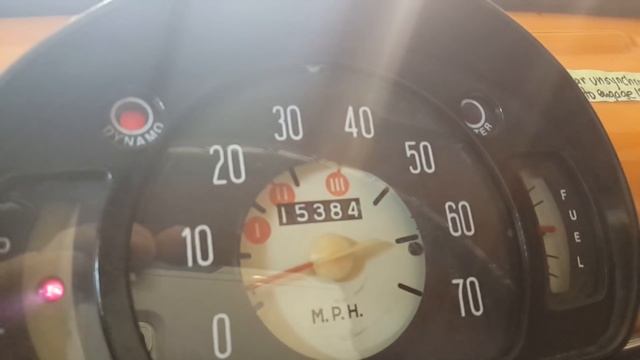 1959 Fiat 600 Speedometer Restore смотреть онлайн