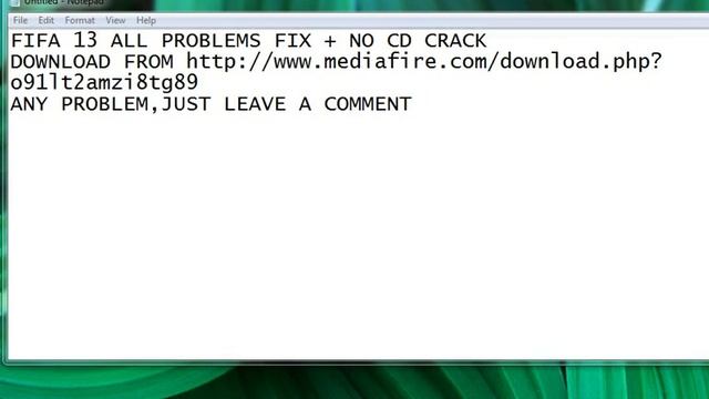 Fifa 13 fix (also the game does not start error fix) смотреть онлайн