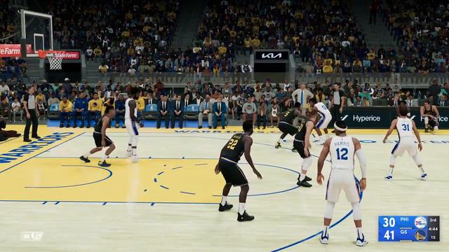 Warriors vs 76ers | NBA Today 11/24 Golden State vs Philadelphia Full Game Highlights - NBA 2K22 смотреть онлайн
