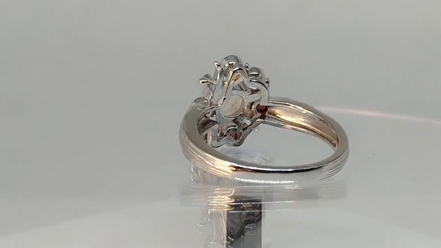 Кольцо с индийским лунным камнем 6.0 мм и родолит гранатами, лампы смотреть онлайн