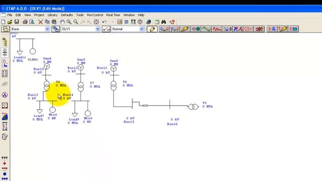 ETAP | Single line diagram tutorial смотреть онлайн