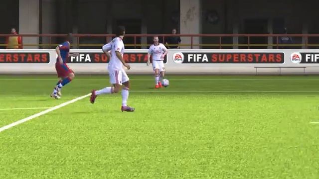 FIFA 11 "My best online goal, Ibrahimovic kick heel" Milan vs Barcelona 4:3 смотреть онлайн