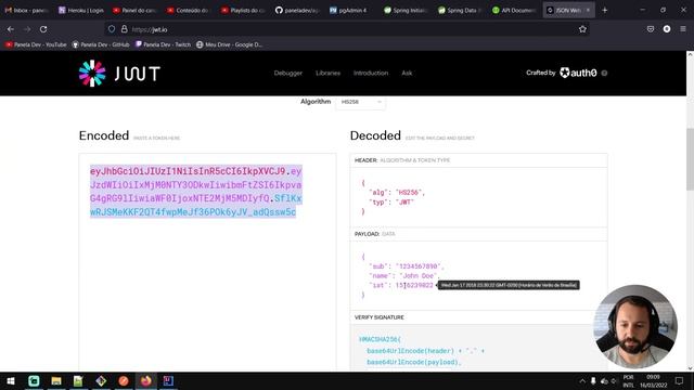Microserviço em Java - Implementando segurança com Spring Security - IV - PARTE 21 смотреть онлайн