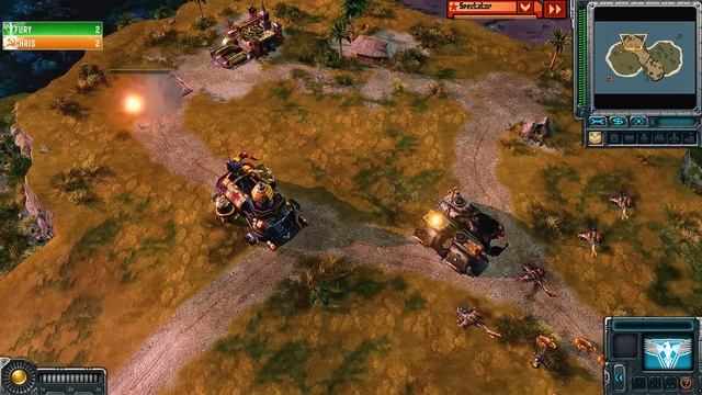 Chris vs Fury - Ban Mode Infinity Isle - Red Alert 3 смотреть онлайн